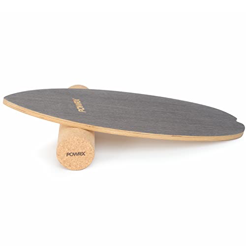POWRX Balance board in legno »Surf« -...