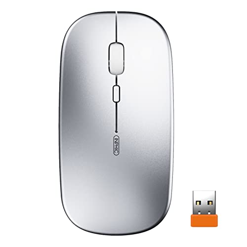 Mouse wireless ricaricabile,...