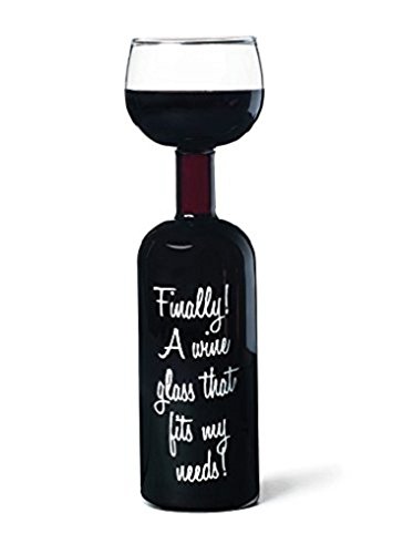 BigMouth Inc - Bicchiere per bottiglia di vino,...