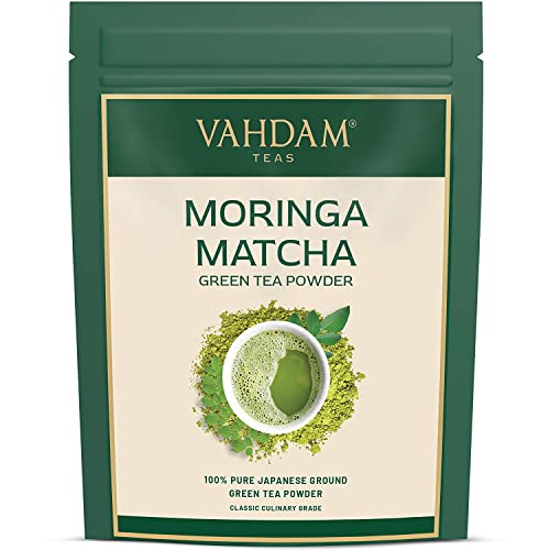 VAHDAM, tè verde Matcha Moringa (50...