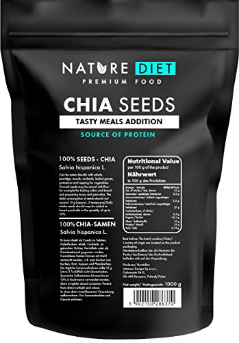 Nature Diet- Semi di Chia 2x 1000 g...