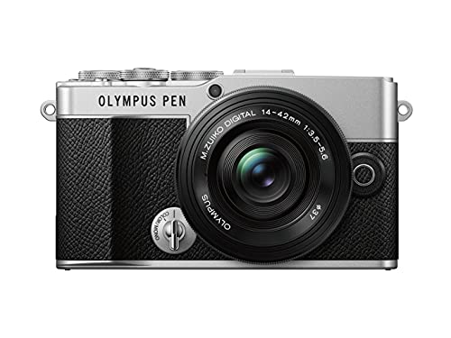 Kit fotocamera Olympus Pen E-P7 Argento,...