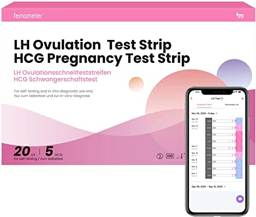 Femometro 20 test di ovulazione e 5 test...