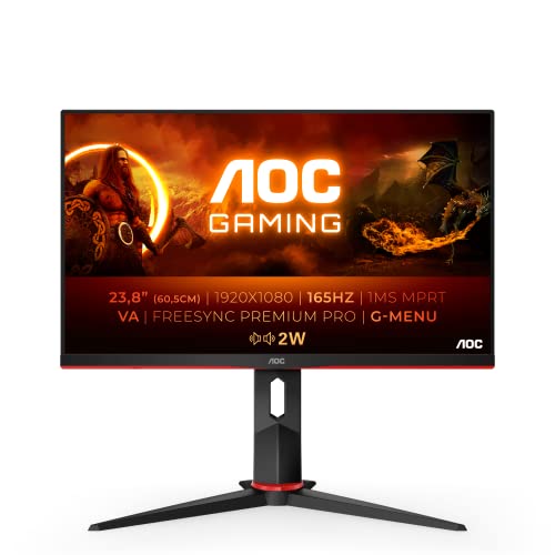 AOC Monitor Gaming 24G2SAE- 24' Full HD,...
