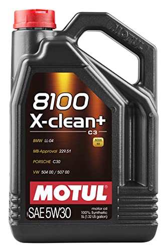Olio MOTUL 8100 X-Clean+ 5W30 5L