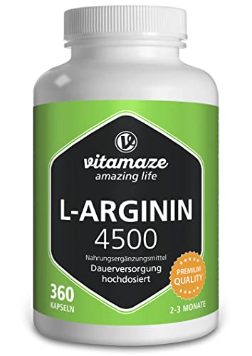 Vitamaze® L-Arginina 4500 mg Altamente...