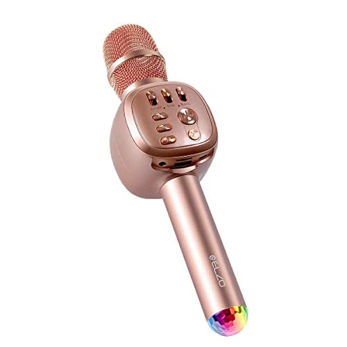 ELZO Microfono Karaoke Bluetooth con 2...