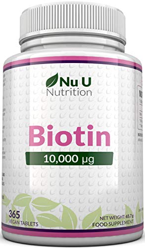 Biotina 10.000 MCG |  365 Compresse...