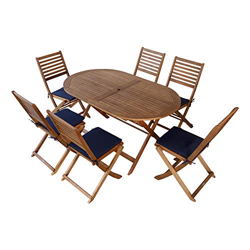 AKTIVE 61002 - Tavolo e sedie in legno...