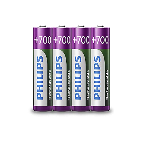 Philips R03B4A70/10 - Confezione da 4 Batterie...