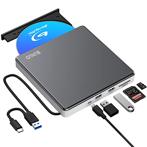 Blu Ray - Lettore CD esterno (USB 3.0,...
