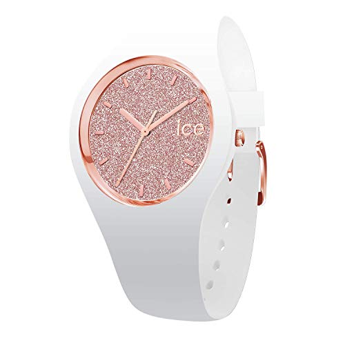Orologio Ice-Watch ICE glitter Bianco Rosa-Oro,...