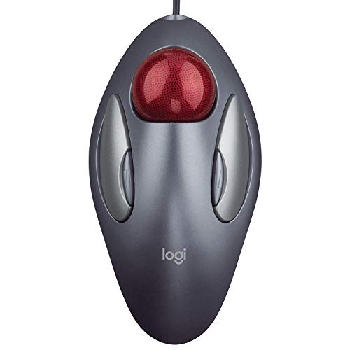 Logitech TrackMan mouse in marmo...