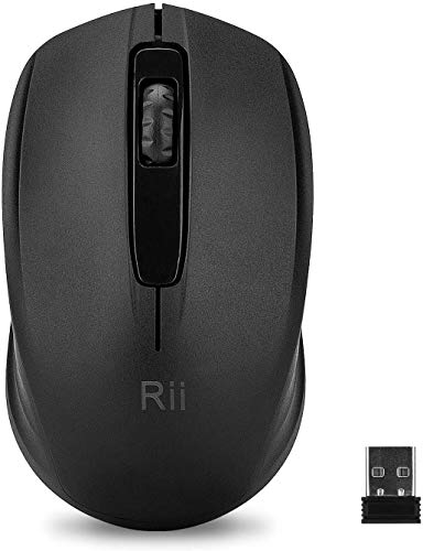 Rii Wireless Mouse RM100+, per PC,...
