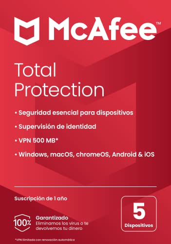 McAfee Total Protection 2023, 5...