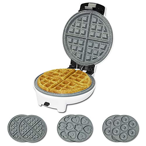 Cecotec Waffle Maker elettrico 3 in 1 Fun...