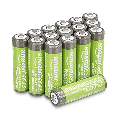 Amazon Basics - Batterie AA ricaricabili...
