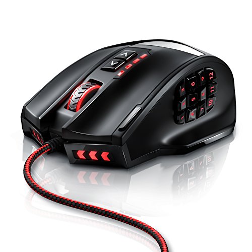 Mouse da gioco laser USB 16400 DPI...