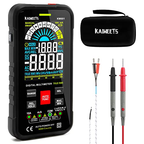 Multimetro digitale KAIWEETS KM601,...