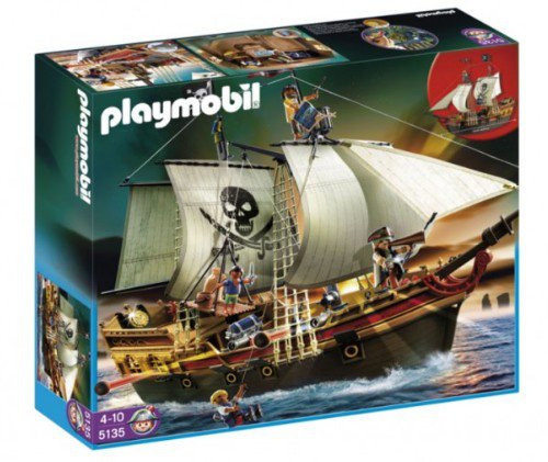 PLAYMOBIL - Nave d'attacco pirata, Set...