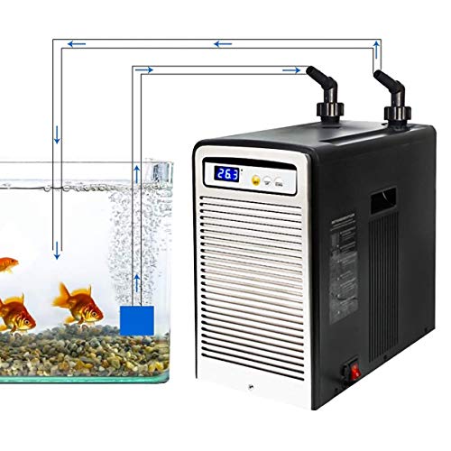 Refrigeratore d'acqua dell'acquario, dispositivo di raffreddamento...