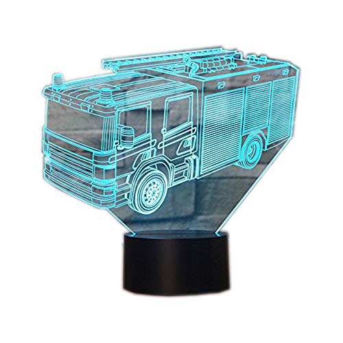 Lampada 3D LED Luce Notturna Camion...