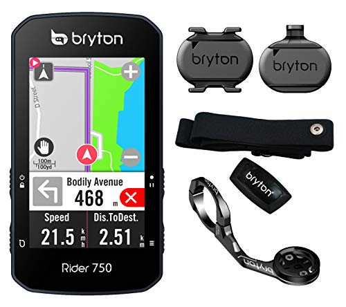 Bryton 750 t GPS, Unisex Adulti, Nero,...