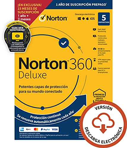 Norton 360 Deluxe 2023 - Antivirus...