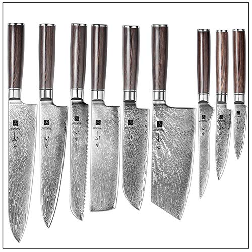 Set coltelli da cucina 1-9pz...
